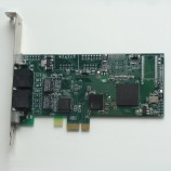 Плата для Астериск Quasar-MEEX E1 адаптер 2 порта E1, слот PCI  express