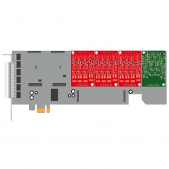 AEX2413B (4FXS; 12FXO) PCI-E