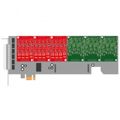 AEX2433B (12FXS; 12FXO) PCI-E